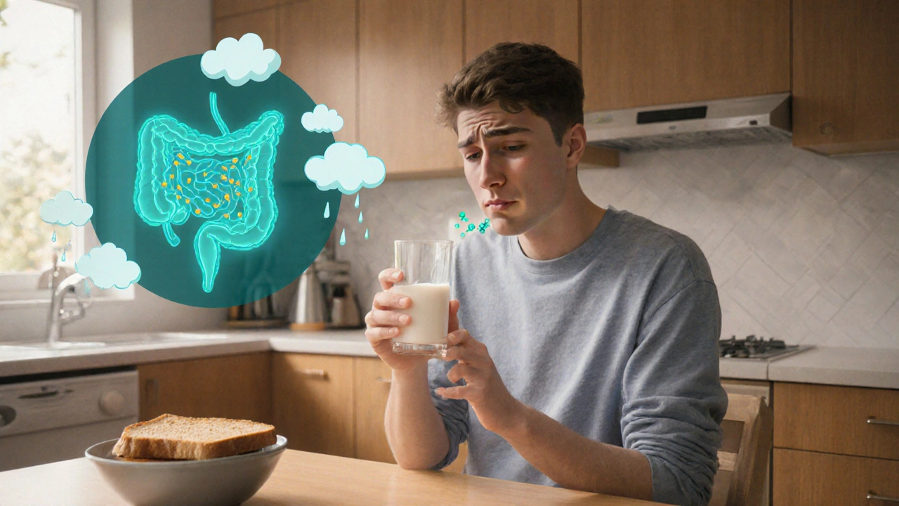 Acute Diarrhea and Lactose Intolerance: How They’re Linked