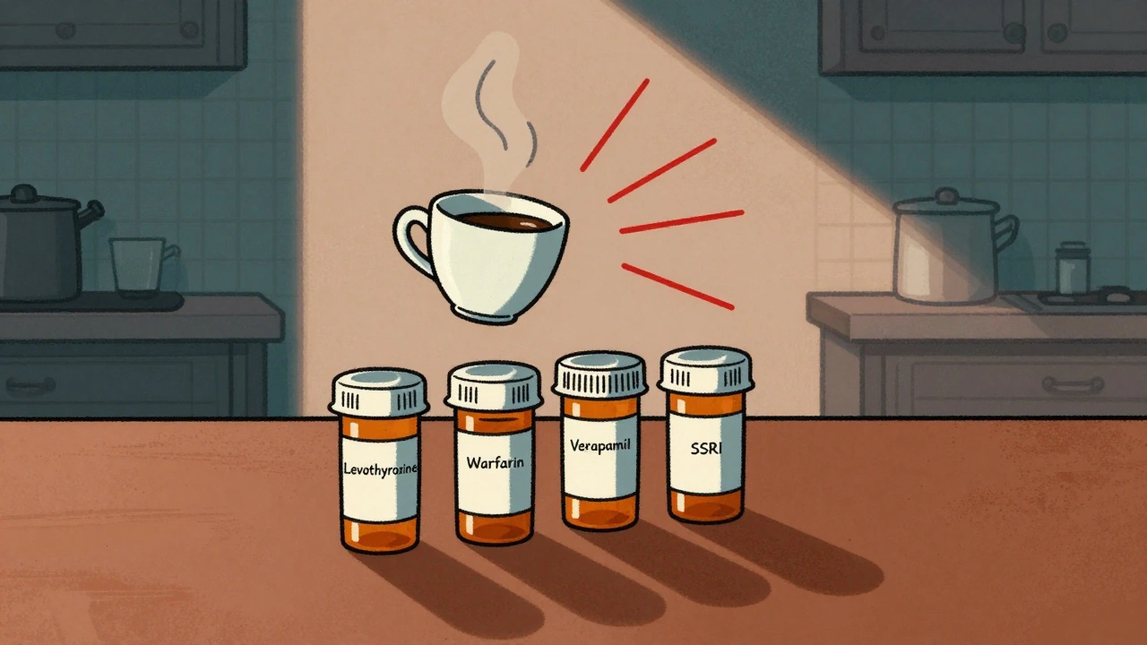 Caffeine and Medication Safety: What You Need to Know About Dangerous Interactions