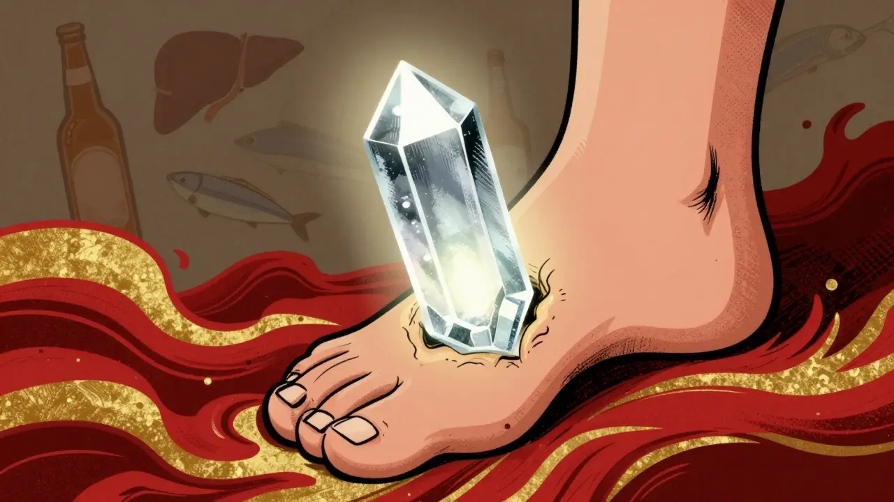 Gout: Understanding Purine Metabolism and How Urate-Lowering Medications Work