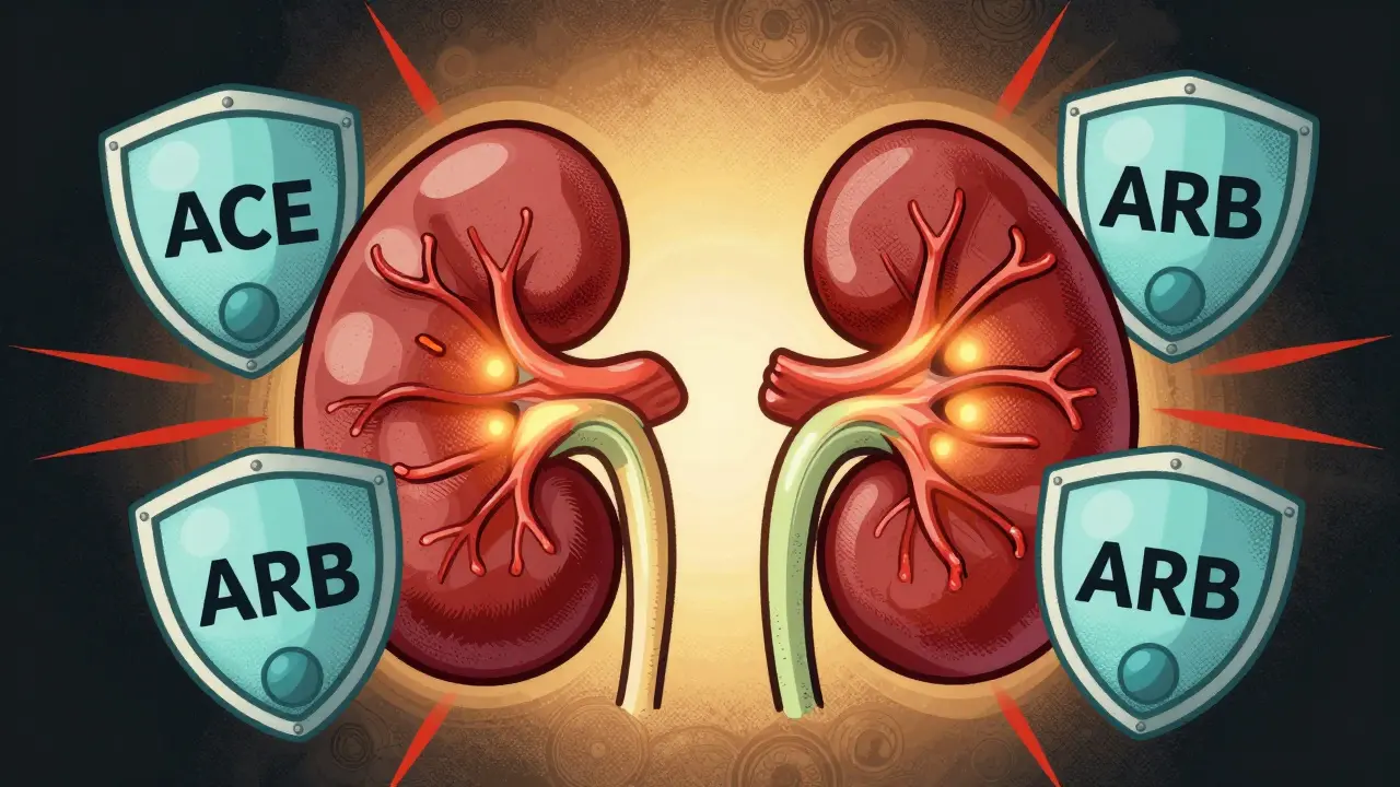 How ACE Inhibitors and ARBs Help Control Blood Pressure in Kidney Disease