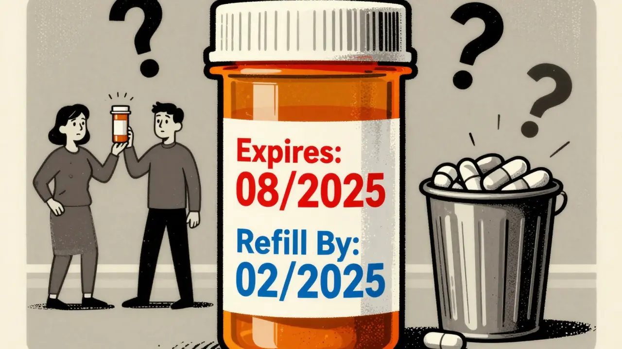 Refill-By Dates vs. Expiration Dates on Prescription Labels: What You Need to Know