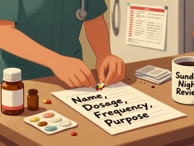 How to Organize a Medication List for Caregivers and Family