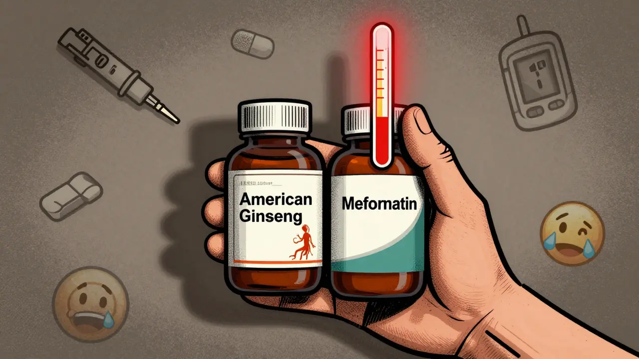 Ginseng and Diabetes Medications: Blood Sugar Effects and Monitoring